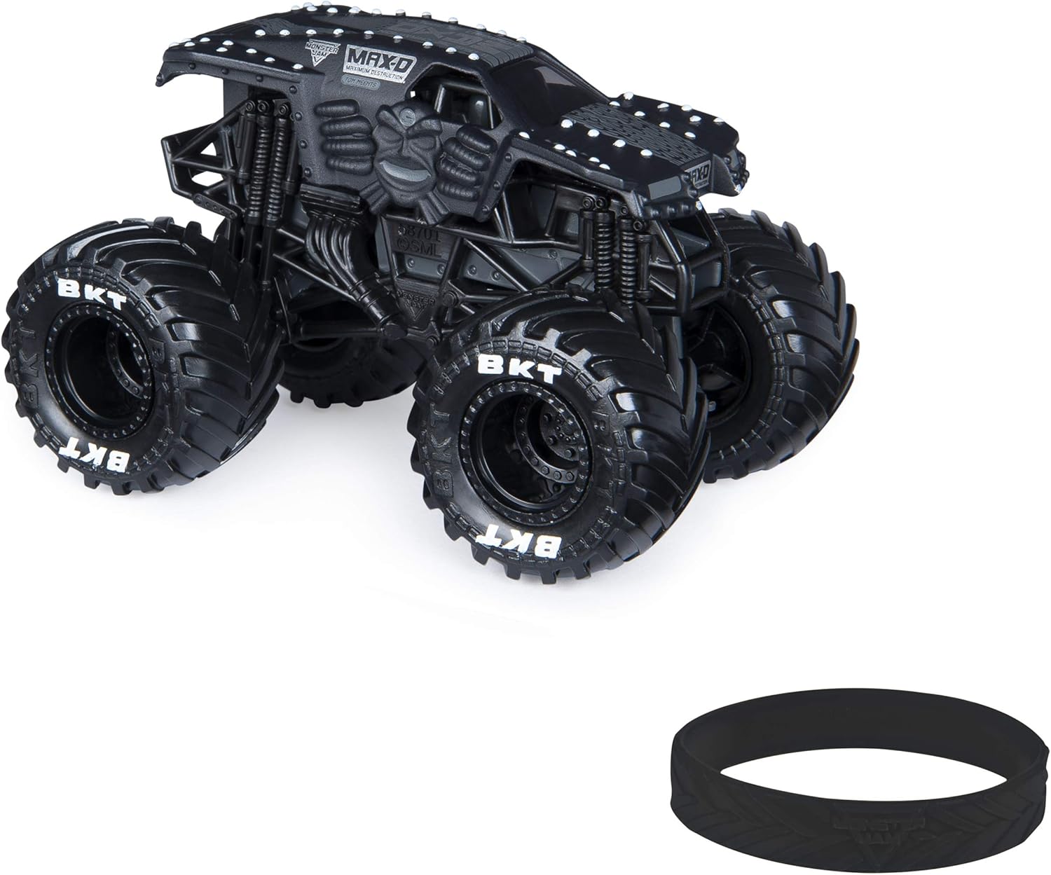 black monster truck toy
