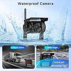 4 Channel Backup Camera for Car Truck Digital