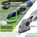 WORKPRO 2 in 1 Cordless Hedge Trimmer and Grass Shear 3.6 V 2000 mAh view 7
