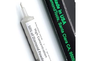 TechDiamondTools Diamond Polishing Compound Polishing Paste USA Made 14,000 Grit 0-1 Microns for Marble Glass Metal Rock Jewelry Resin Silver Chrome Gemstone with High Concentration of Diamond Powder