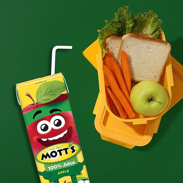 MOTT’S 100% ORIGINAL APPLE JUICE, 6.75 FL OZ BOXES, 32 COUNT (4 PACKS OF 8), 2 SERVINGS OF FRUIT, 100% FRUIT JUICE, GLUTEN-FREE, CAFFEINE-FREE, KOSHER, CONTAINS NO ARTIFICIAL COLORS OR SWEETENERS