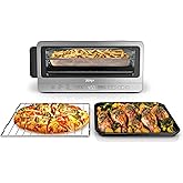 Ninja Flip Toaster Oven &amp; Air Fryer, 8-in-1, Stainless Steel, SP151 | Air fry, bake, broil, toast, bagel, dehydrate, reheat, 1800W, Flip up &amp; away, XL capacity
