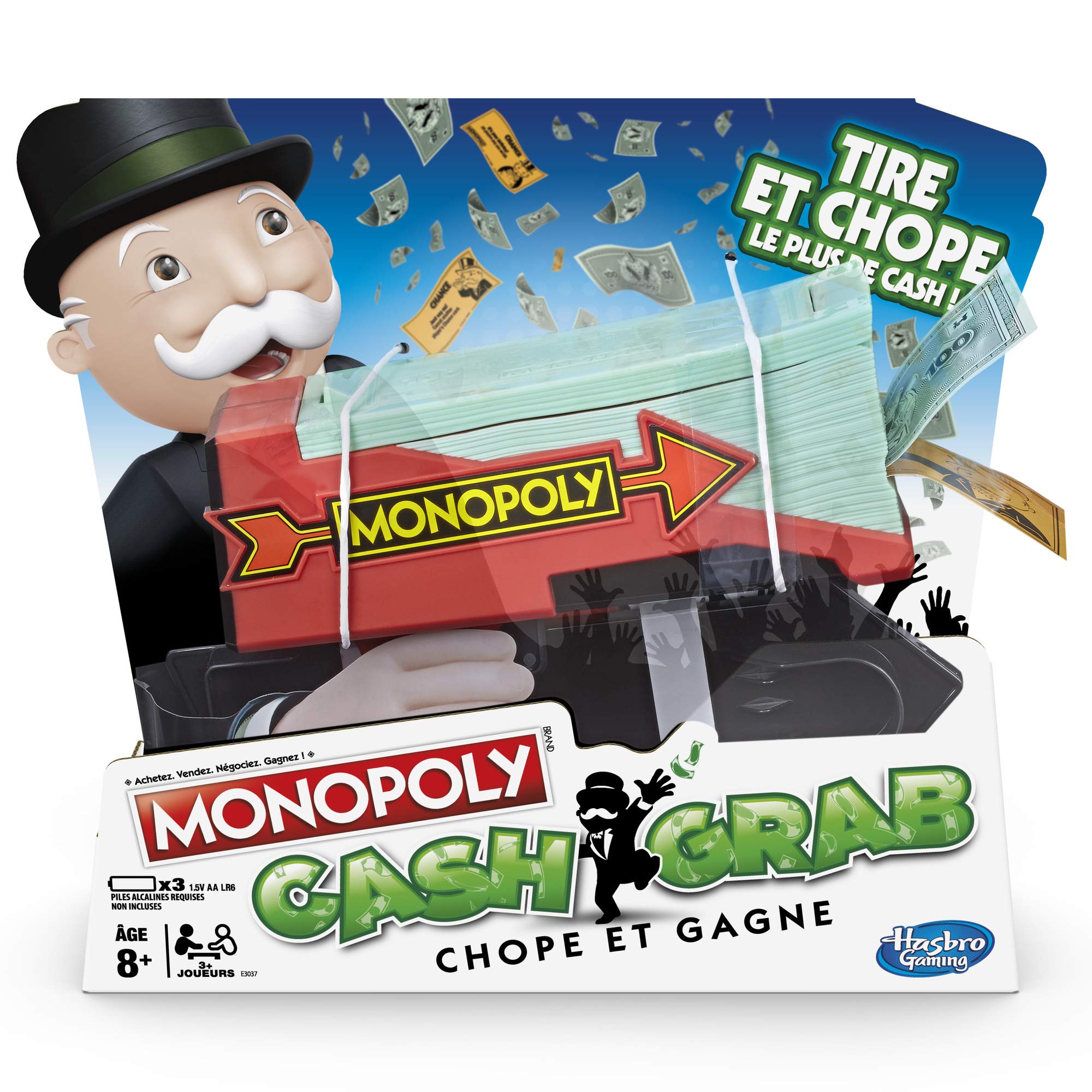 Monopoly & Grab: Tankard and Gain - Fun Board Game - French Version