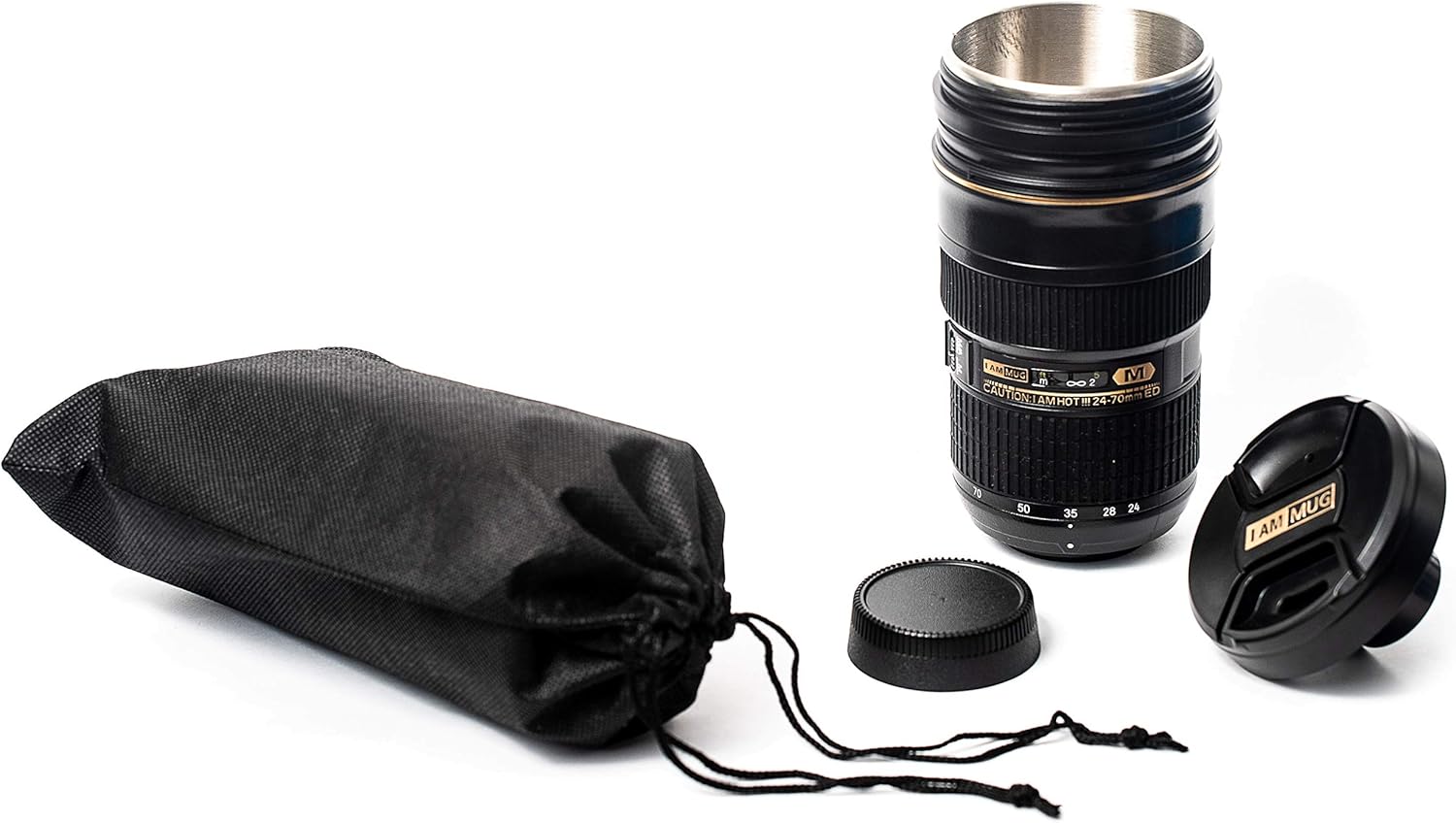 I am Mug Nikon 2470mm Inspired Camera Lens Coffee Mug Unique 12