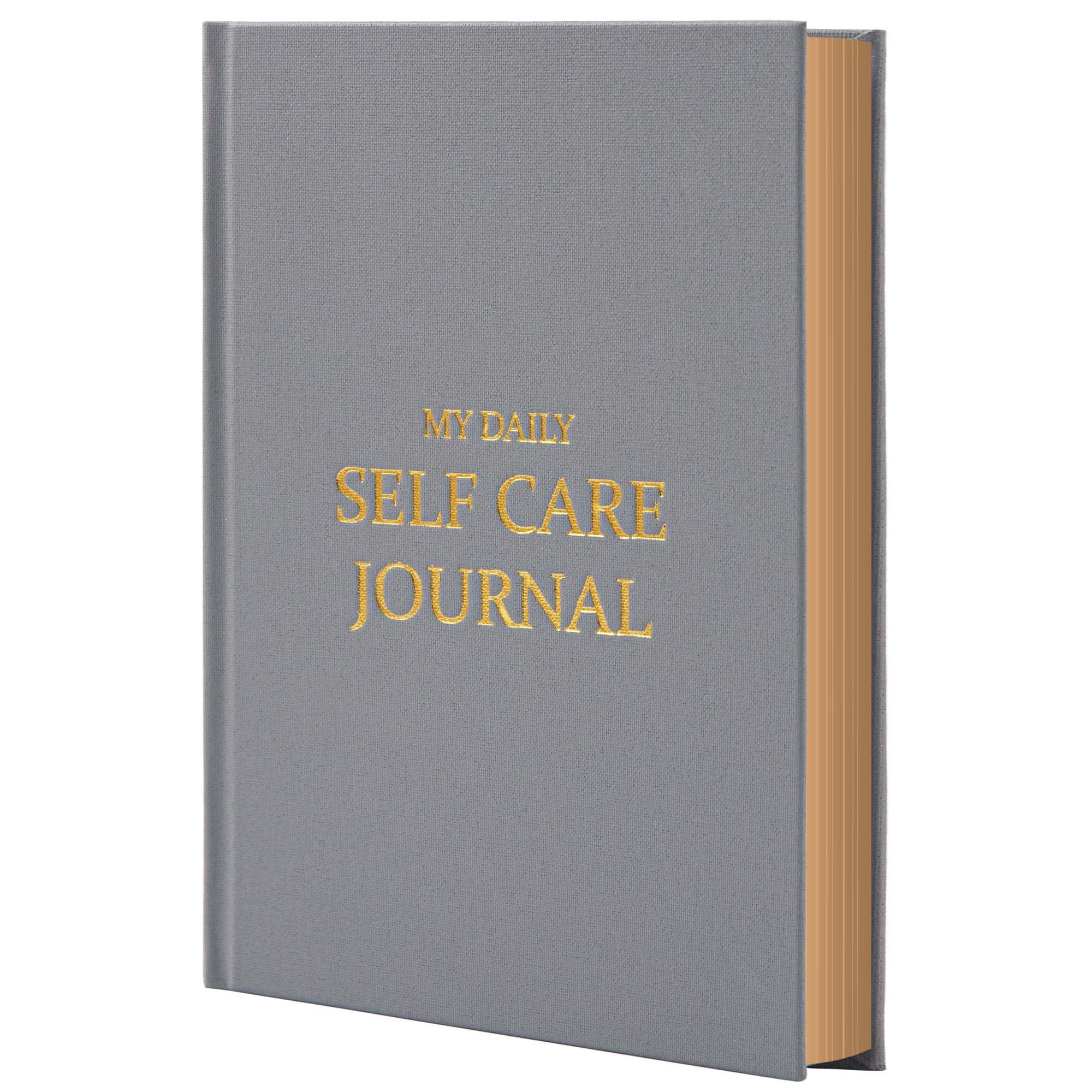MGGAO Self-Care Journal Book, Gratitude Journal, Happiness A5 Notebook Fabric Book Planner, A Daily Diary for Women with Guided Self Reflection Prompts