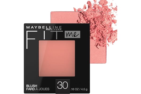 Maybelline New York Fit Me Blush, Rose, 0.16 Oz
