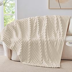 BEDELITE Fleece Throw Blanket for Couch, 300GSM