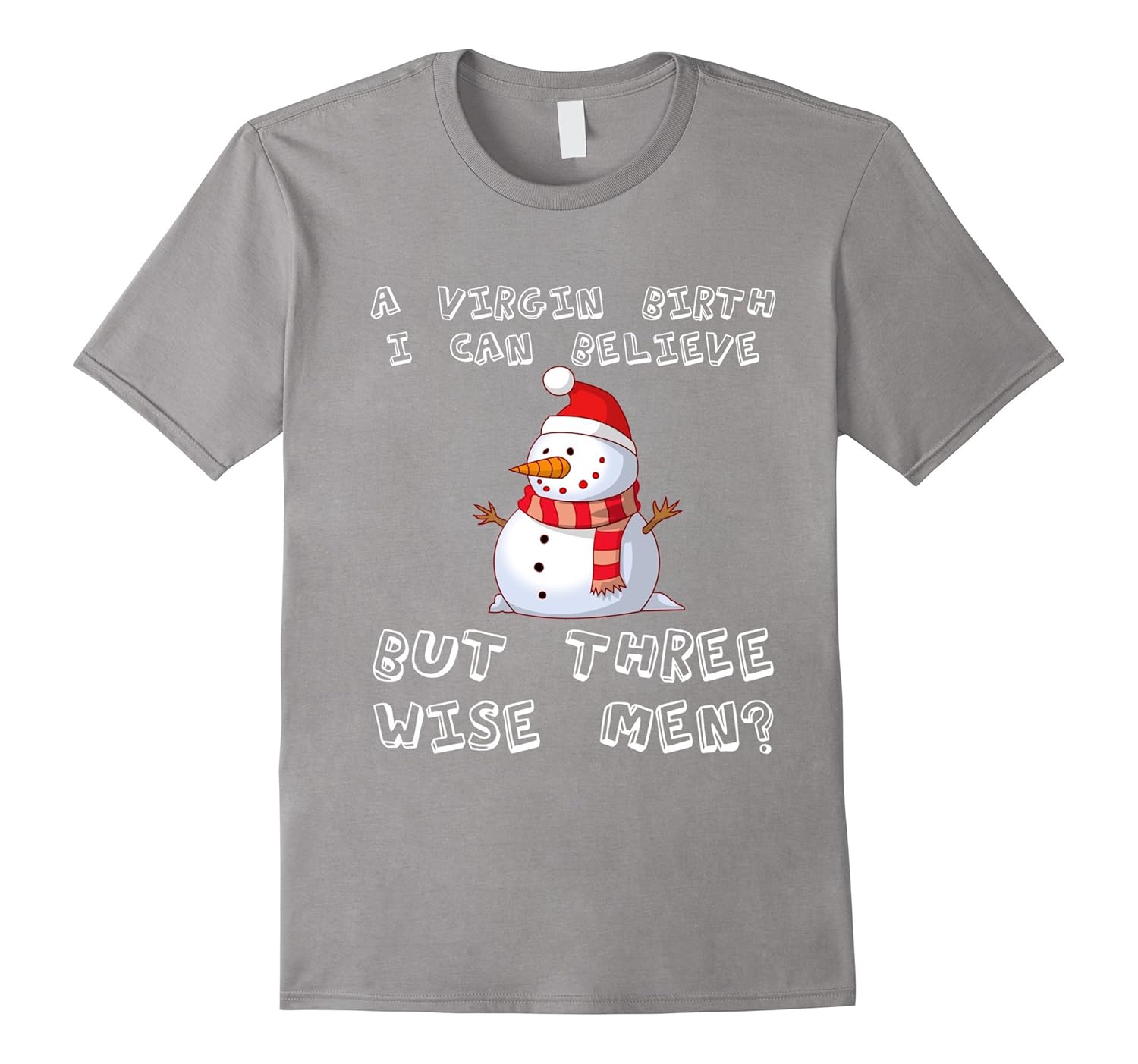 Funny Christmas Snowman T-Shirt- Perfect Xmas Gift for Women-ANZ