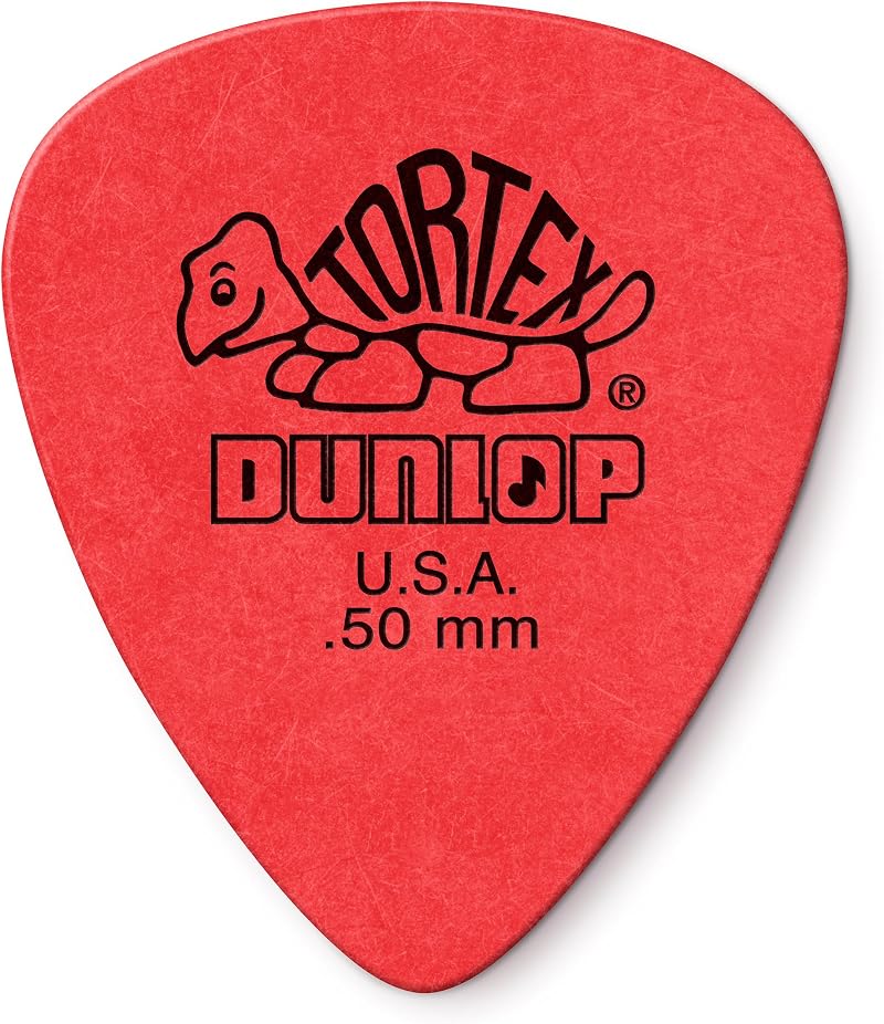 Jim Dunlop 418P.50 Tortex Standard Player Pack Twelve Picks