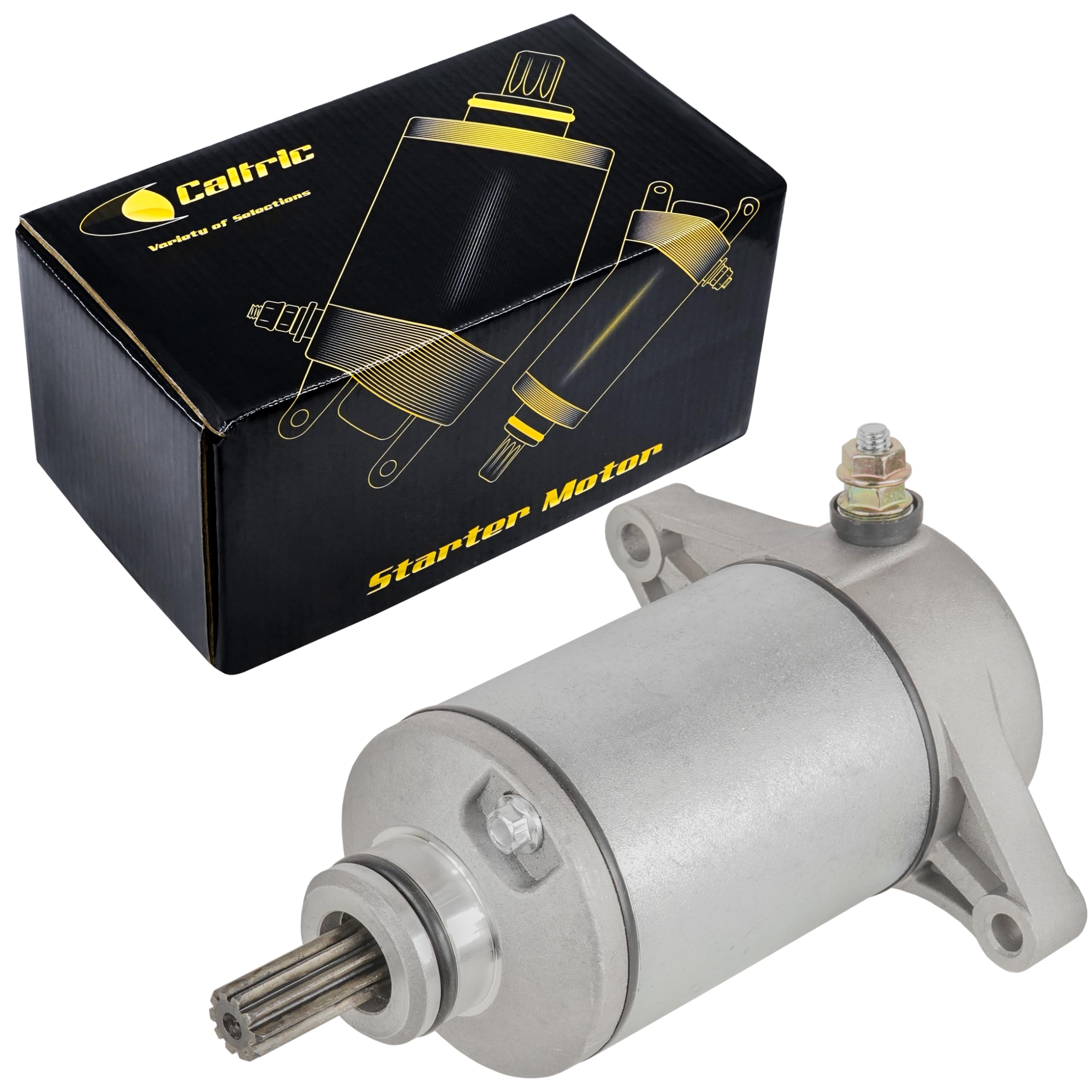Photo 1 of Caltric Starter Compatible With Arctic Cat 500 XR 500 2013 2014 2015 2016 2017/ HDX 500 XT 2016 2017