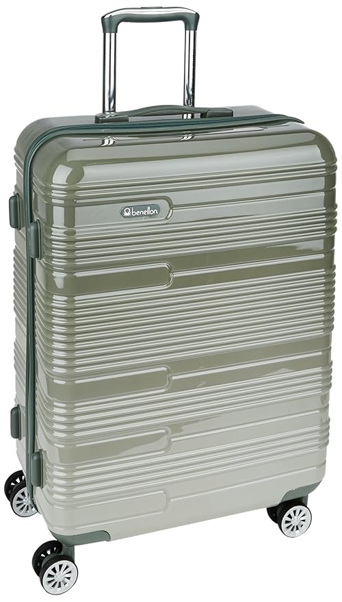 UCB ABS 66 cms Grey Suitcases (0IP6HAP24M02I)