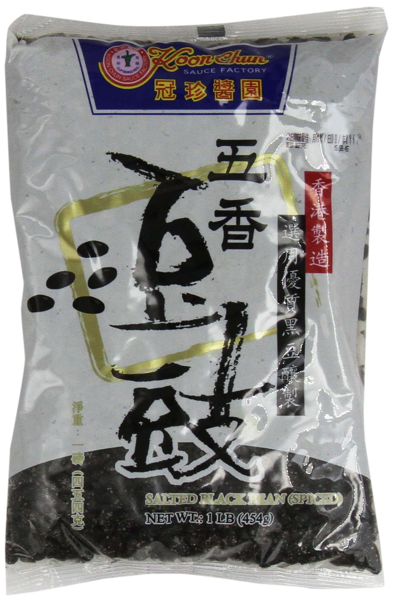 Chinese Douchi - Fermented Black Beans - 16 Oz Bag Each- Buy Online in
