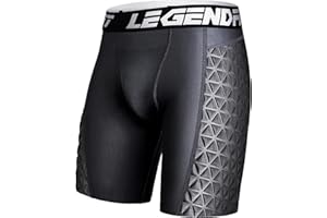 Legendfit Men Baseball Sliding Shorts Cup Pocket Protective Athletic Compression Underwear Football Lacrosse
