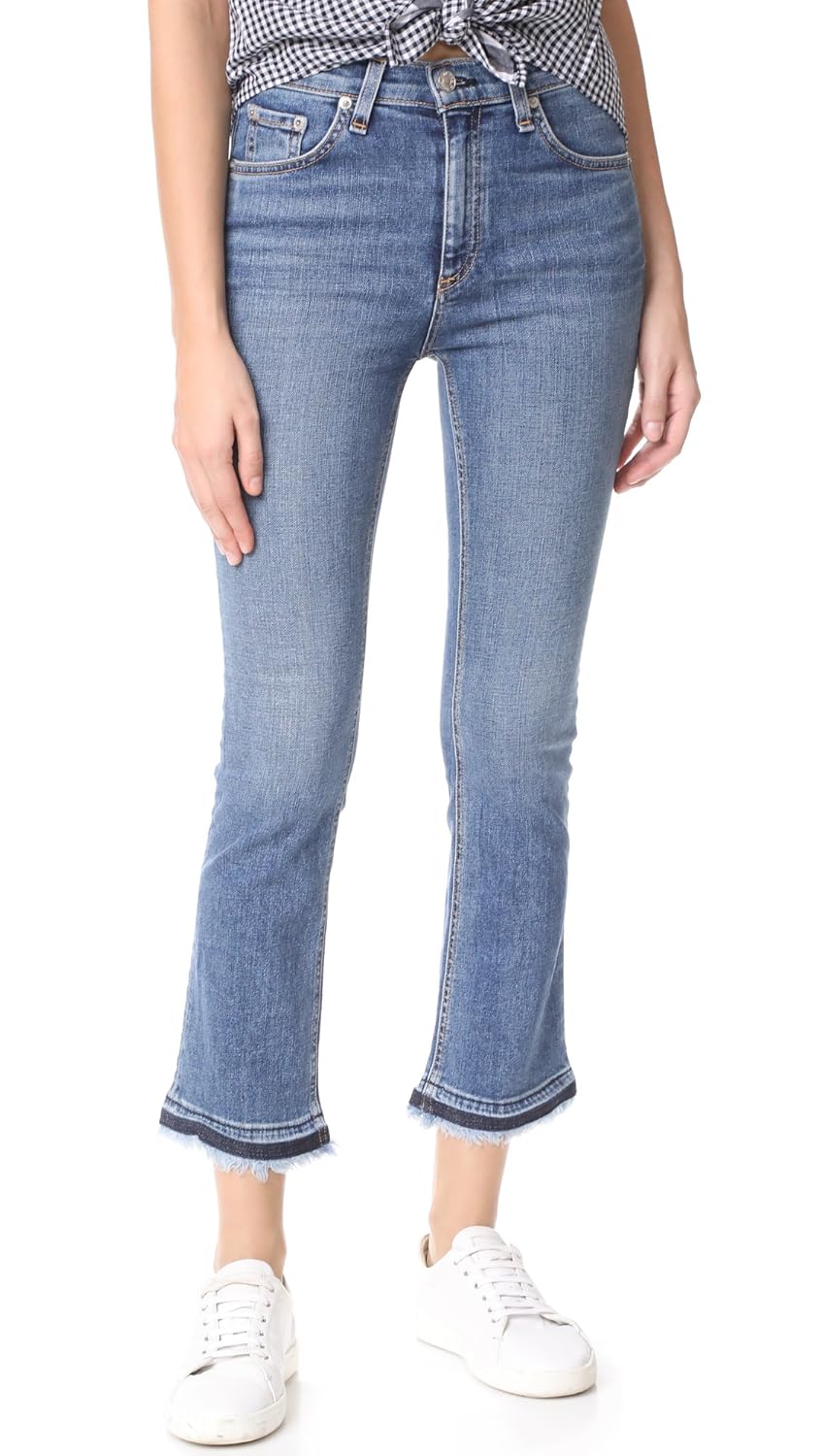 rag and bone hana high rise crop