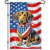BlissYard 4th of July eagle American Garden Flag 12x18 Inch Double Sided Welcome American Patriotic Memorial Day Independence Day Small Mini Yard Outdoor Outside Holiday Decoration