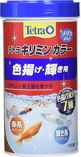 Amazon テトラ Tetra キリミン カラー メダカ用 140g テトラ Tetra 餌 通販