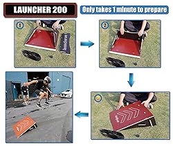 Andjoor Kids Skateboard & Bike Ramp