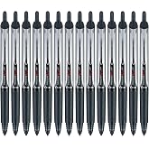 PILOT Precise V5 RT Retractable Rollerball Pens, 0.5mm, Black, 14-Pack | Writing made smooth, retractable ink pens for writin