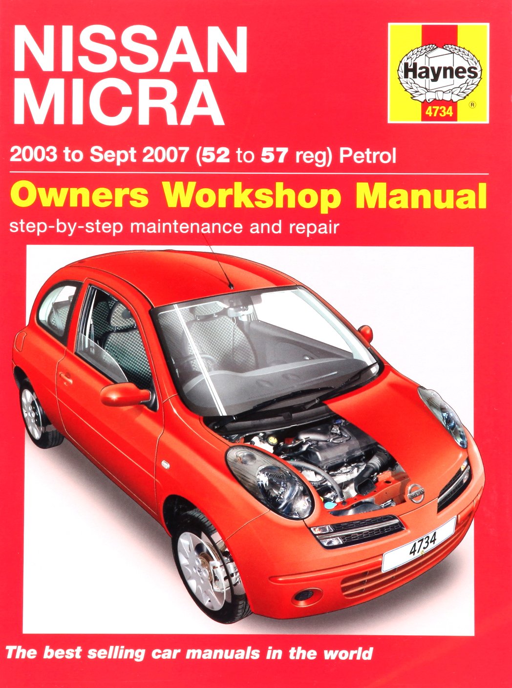 Nissan Micra Petrol (03 - 07) 52 - 57 Hardcover – 25 Aug 2008
