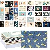BEST PAPER GREETINGS All Occasion Greeting Cards Assortment Box - 4 x 6 In, Modern Floral, 36-Pack - Blank Cards & Envelopes for Personalization - Assorted Designs