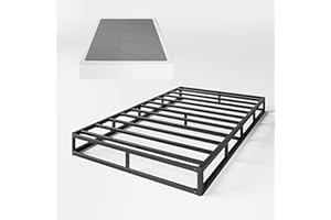 Aardhen 7 Inch Box Spring for Twin Bed,High Profile Strong Metal Frame Mattress Foundation, Quiet Noise-Free,Easy Assembly, 3000lbs Max Weight Capacity
