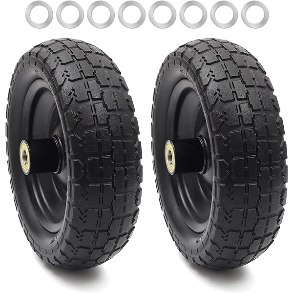 Ensemble De Roues De Landau En Caoutchouc Et Métal Pour Poussette De Bébé, Accoudoir Avant De Rechange Pour Plus