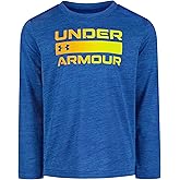 Under Armour Boys Long Sleeve Shirt, Crewneck, Lightweight and Breathable