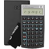 HP 10bII+ Financial Calculator, 100+ Functions, Statistics &amp; Algebra | For business, finance and accounting, college and high school students, exam approved for SAT, AP and PSAT, case and cloth