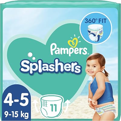 Pampers Splashers Swim Nappies Size 4-5 11 Pack 9-15 kg