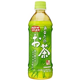 サンガリア あなたのお茶 500ml×24本