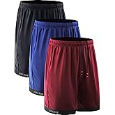 NELEUS Men's Lightweight Workout Athletic Shorts with Pockets