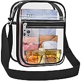 USPECLARE Clear Purse Bag for Stadium Events Clear Messenger Bag for Men and Women