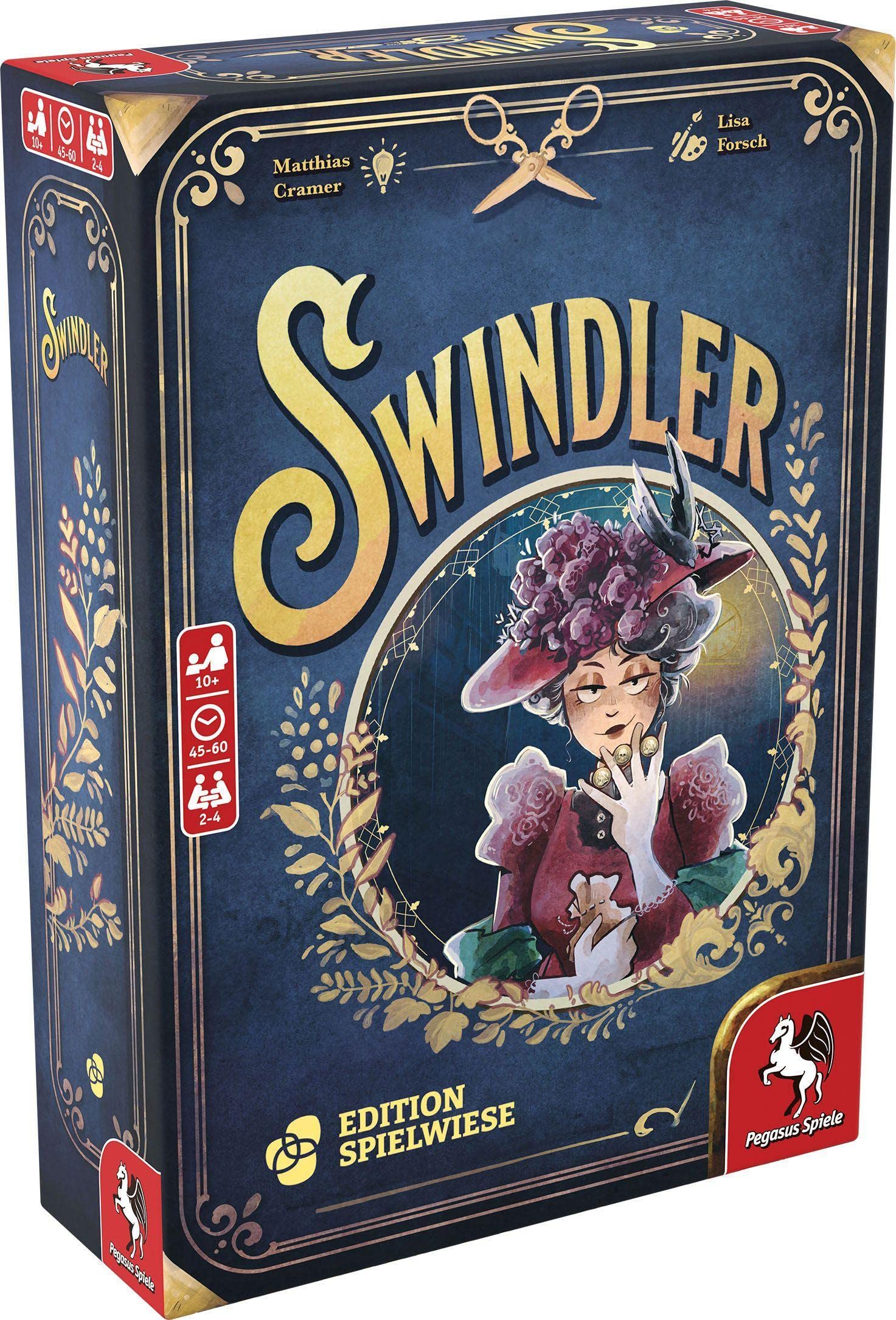 Pegasus Spiele 59057G Swindler (Edition Spielwiese) Board Games