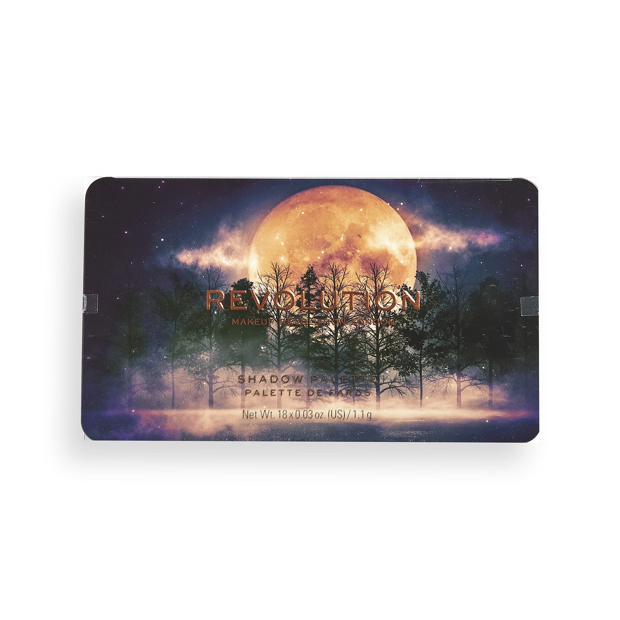 Makeup Revolution Forever Flawless Eyeshadow Palette, 18 Shimmer & Matte Colours, Enchated