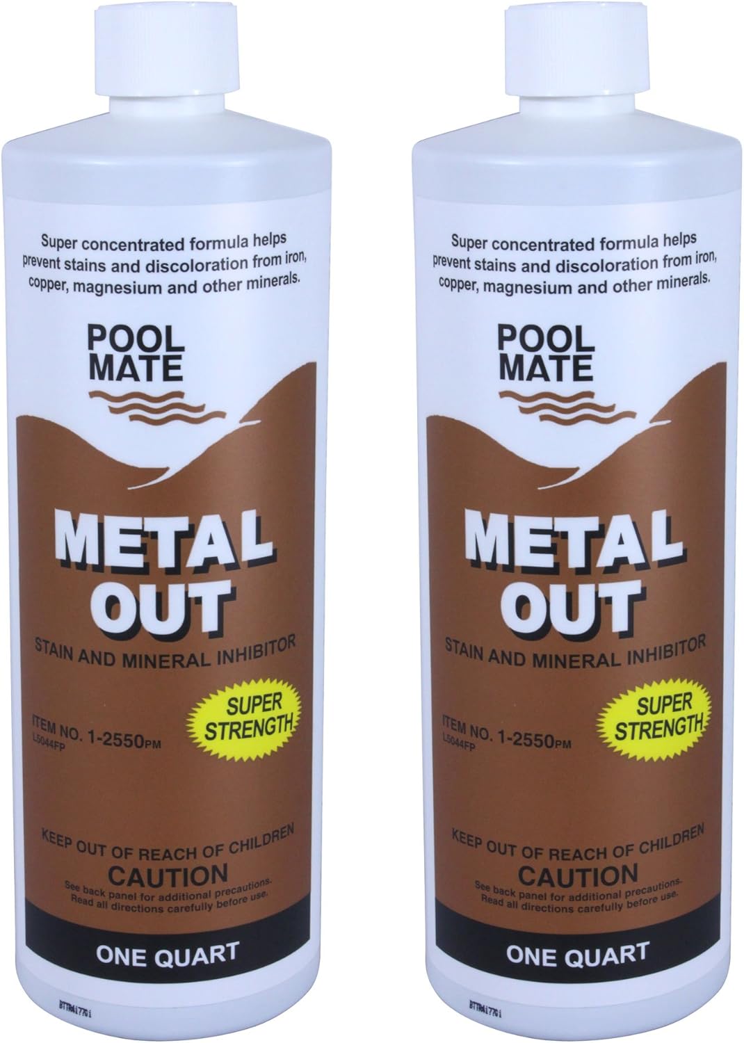 Pool Mate 1-2550 Mineral Out and Stain Remover for Swimming Pools, 1-Quart : Garden & Outdoor