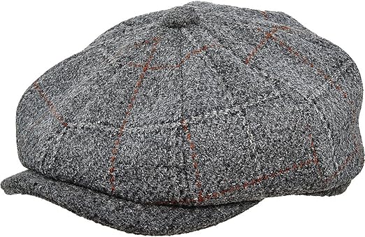stetson wool newsboy cap