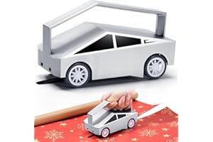 ARYOUGIFT Wrapping Paper Cutter With 5 Replaceable Blades - Slider Gift Wrap Tool for Holiday and Birthday Accessories - Christmas Paper Cutter