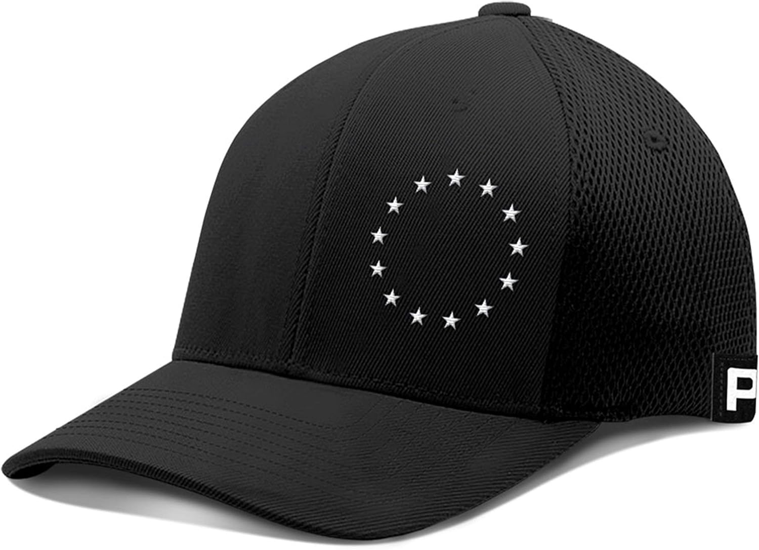 Printed Kicks 13 Stars Flexfit Hat Betsy Ross USA Flag Casual Flex Fit Hats 1776 Baseball Cap at