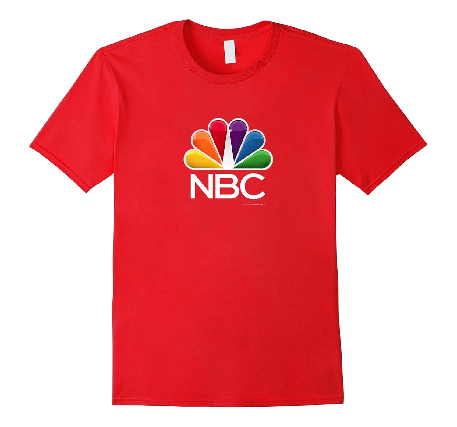 NBC Logo Comfortable T-Shirt-ANZ