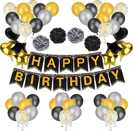 Amazon Com Birthday Decorations Party Decorations Supplies Happy