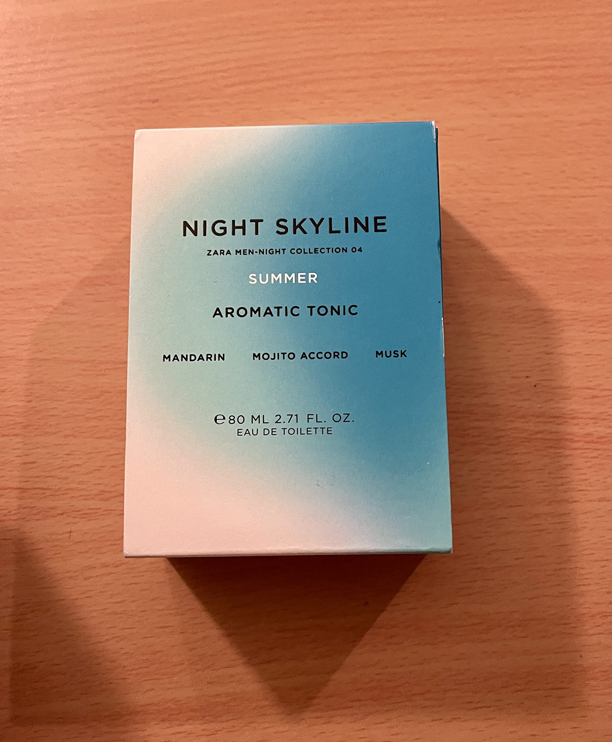 Zara NIGHT SKYLINE SUMMER EDT 80 ML NIGHT COLLECTION FL