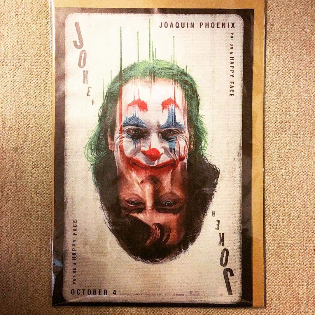 Amazon Co Jp 布 ポスター ジョーカー Joker トランプ カード ホアキン フェニックス ホビー 通販