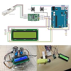 ALAMSCN Digital Load Cell Weight Sensor + HX711