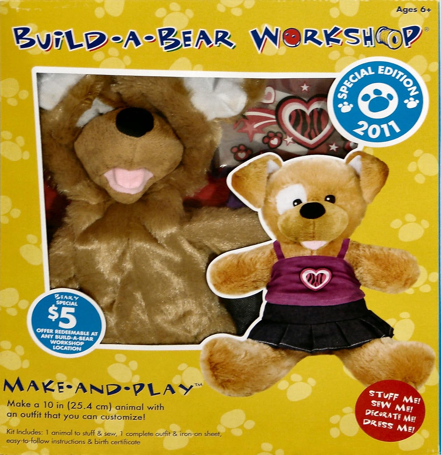 build a bear stuff me