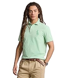 POLO RALPH LAUREN Mens Custom Slim Fit Big Pony