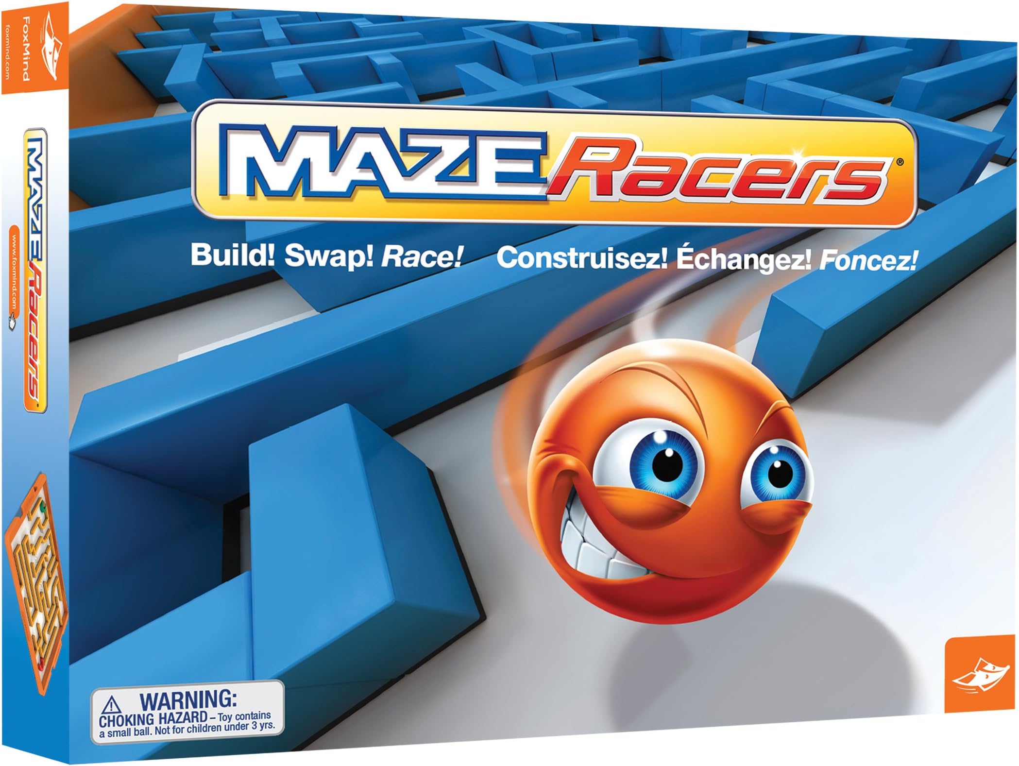 Foxmind Fox FOXMAZE-BIL Maze Racers, Mixed Colours