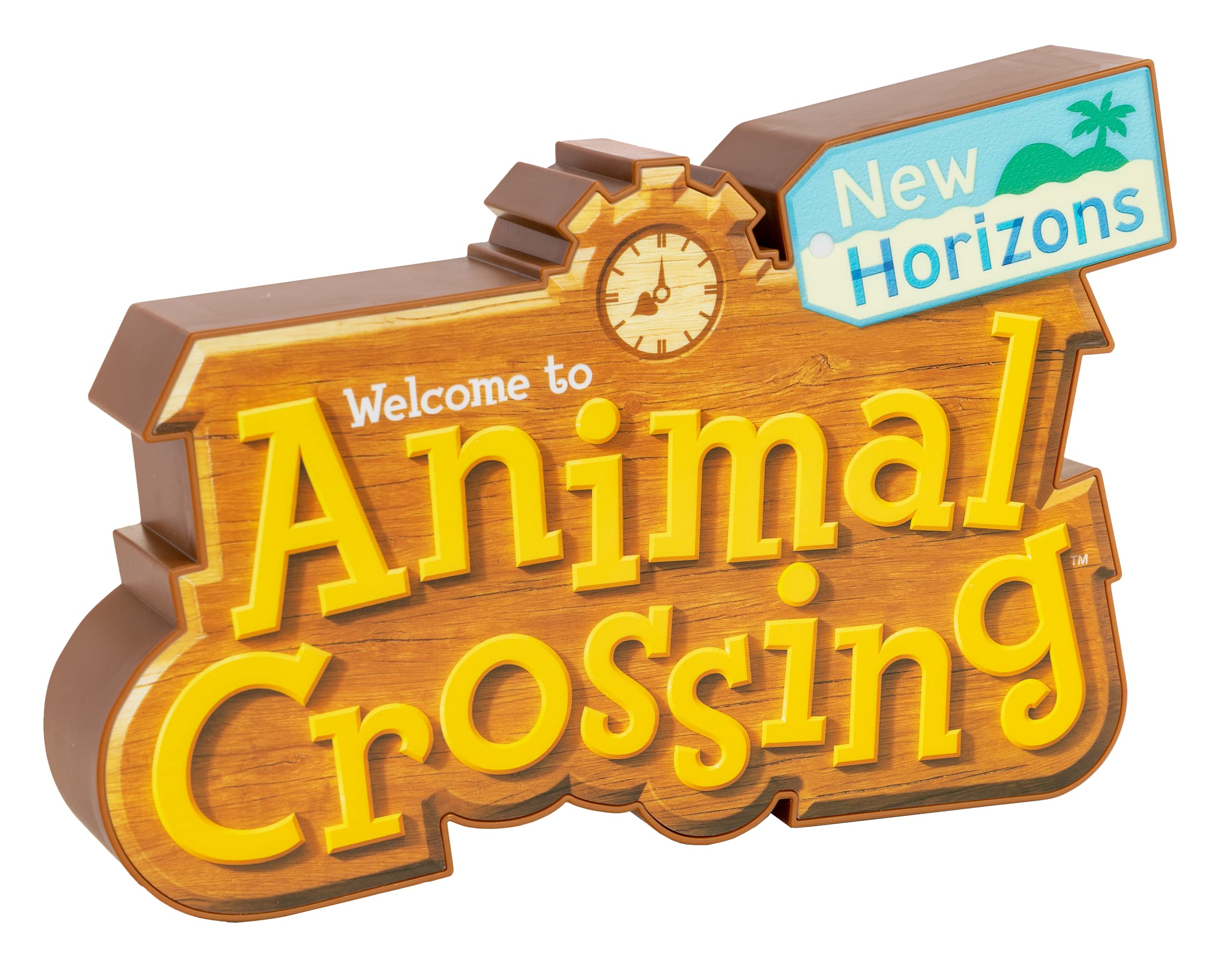 Paladone PP8377NN Animal Crossing Logo Light with Two Light Modes, Merchandise