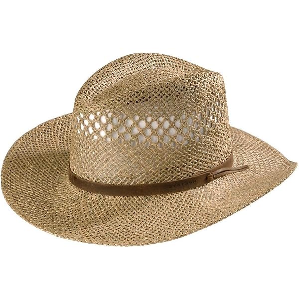 Stetson Hats UPF 50+ Dunraven Outdoor Hat Wheat L Beige at  display picture 1