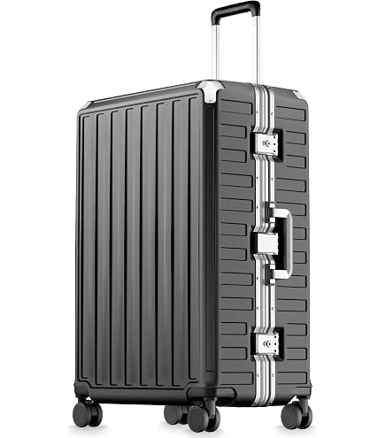 タケオ Amazon.com | MOIERG Trolley Luggage Vintage suitcase with TSA Lock