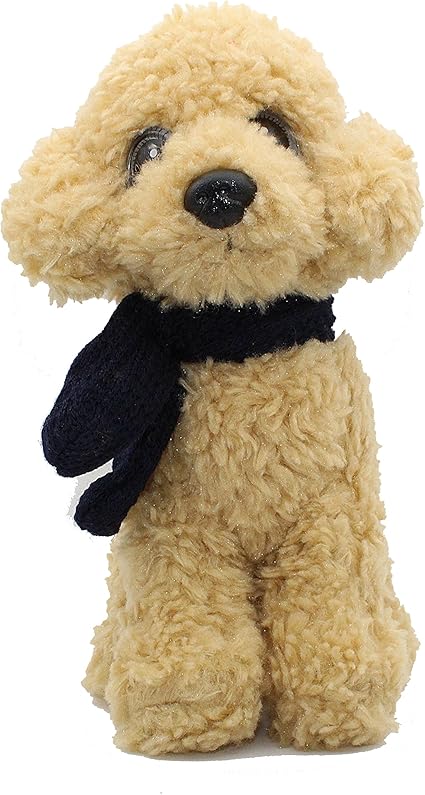 caniche de peluche